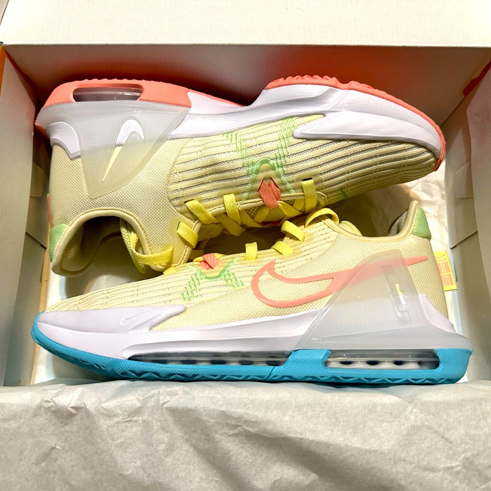 New Size 9 Nike LeBron Witness 6 ‘Easter’ CZ4052 103